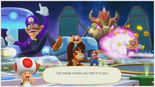 RANDOMVIDEO: Mario Party Superstars - Bowser used MAX Coin Beam HD!