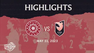 HIGHLIGHTS: Portland Thorns vs Angel City FC | 2023 ÜKG NWSL Challenge Cup on May 31, 2023