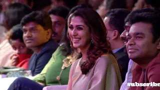 South Indian actor Nayanthara award function / actor Nayanthara award in Vijay TV / Vijay Awards