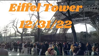 Paris - Eiffel Tower - New year's eve 2022
