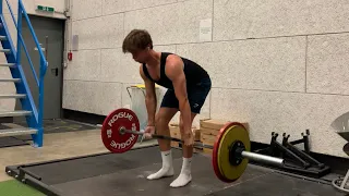 High rep deadlifts and long paused bench
