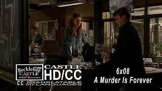 Castle 6x08  "A Murder Is Forever" Beckett  & Castle  and Invitation to His or Her Territory (HD/CC)