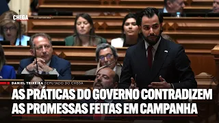 As práticas do Governo contradizem as promessas feitas em campanha