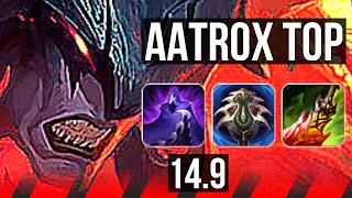 AATROX vs VAYNE (TOP) | 500+ games, Dominating | NA Master | 14.9