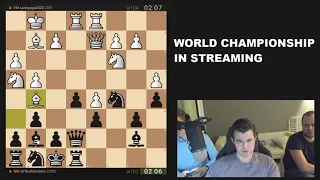 Lichess Titled Arena April 2021. Magnus Carlsen playing.