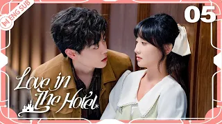 Love in the Hotel 05 (Xu Mengyuan, Hu Wei) 💓Trapped in the world of CEOs?! | 今天总裁顺利退房了吗 | ENG SUB