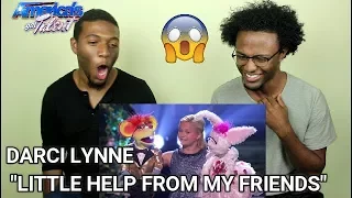 Darci Lynne: Kid Ventriloquist Sings With A Little Help From Her Friends - AGT 2017 (REACTION)