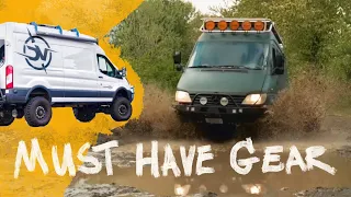 5 must have Off Road Van Life Gear - Recovery Basics when Stuck