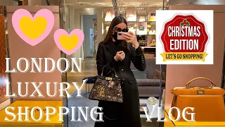 LONDON LUXURY SHOPPING VLOG 2020 - Come Shopping With Me at Harrods, Dior, Chanel & Louis Vuitton