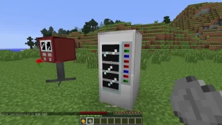 Торговые Автоматы! Обзор мода Minecraft Vending Machine Mod