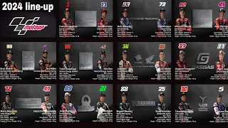 LINE-UP MOTOGP 2024 | DAFTAR PEMBALAP MOTOGP 2024 | TEAM MOTOGP 2024 LENGKAP