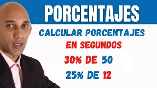 Truco para Calcular porcentajes en Segundos. ( Que tus maestros no te enseñaron)