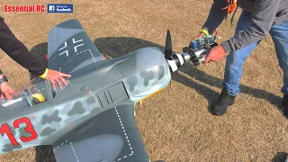 THAT SOUND !!! FOCKE WULF FW-190 | TOP RC GIANT SCALE | MOKI RADIAL ENGINE