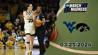 Full Game : West Virginia vs Iowa - March 25, 2024 | NCAA Women's Championship