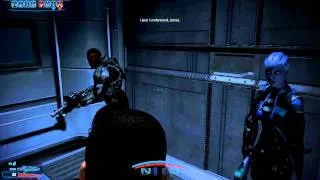 Mass Effect 3 Citadel DLC: Liara and James's weights