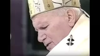 Pope John Paul II Papal Mass in Central Park 1995 (Live Feed)