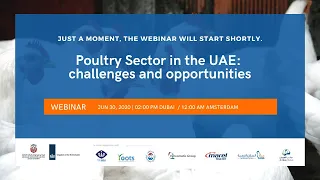 Webinar Poultry Production in the U.A.E.: challenges and opportunities