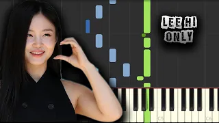 Lee Hi - Only - [Piano Tutorial] (Synthesia) (Download MIDI + PDF Scores)