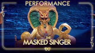 Pharaoh Performs: 'Walk Like An Egyptian' (Full Performance) | Season 1 Ep. 2| The Masked Singer UK