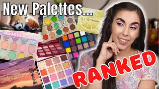 RANKING THE LAST 8 PALETTES I TRIED | Palette Palooza Countdown Reviews | Reviews From Worst to Best