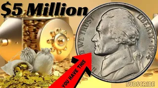 Rare 1974 Jefferson Nickel Worth Big Money! 💰