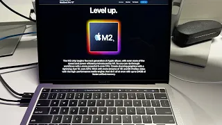 M2 MacBook Pro 13-inch 2022 Unboxing & Geekbench testing