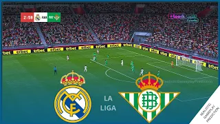 REAL MADRID vs REAL BETIS | La Liga 23/24 • Simulation & Prediction