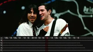 RHCP - By the way outro live at Cardiff, Wales 2004 - TABS