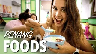 Trying PENANG FOOD for the First Time! - Top 5 Penang Street Foods