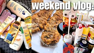 Spend the weekend with me : Grocery Shopping and Haul, Hosting & More!