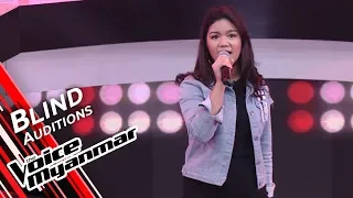 Melody Khong - Goodbye (Wyne Lay) | Blind Audition - The Voice Myanmar 2019