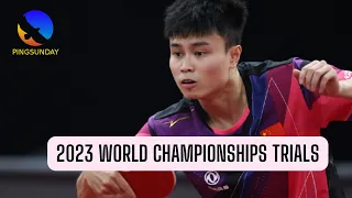 Zhou Qihao VS Liang Yanzhu | Full HD | 2023 World Table Tennis Championships Trials