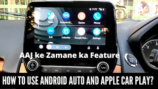 How to use Android Auto and Apple CarPlay in Ford Ecosport | Shivam Gupta Vlogs