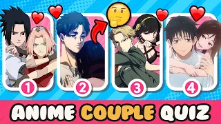 Anime Quiz: Can You Match the (Screen) Couple? 💑