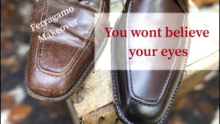 Unbelievable transformation of these Ferragamo shoes