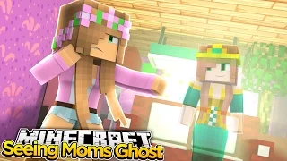 Minecraft - LITTLE KELLY SEES HER MOMS GHOST!