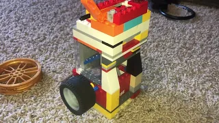 Lego vacuum Dragster engine