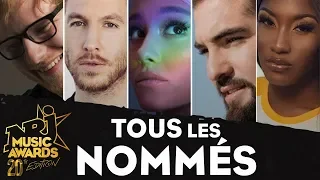 Découvrez tous les nommés 2018 #NRJ Music Awards