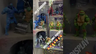 NYCC NECA BOOTH - TMNT DISPLAY 🔥🔥🔥🔥 #youtubeshorts #shorts #shortsfeed #short #nycc #tmnt