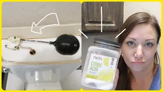 Put CITRIC ACID In Your Toilet! WATCH WHAT HAPPENS  👀