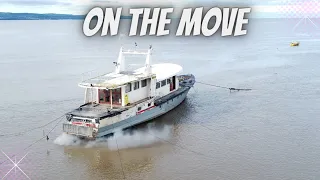 ENGINE RUN & Engine Servicing On Massive Caterpillar Marine Diesels - Ep 113  -#boatrestoration