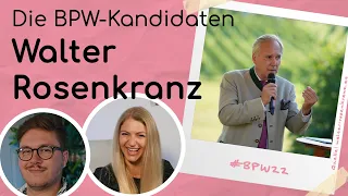 Dr. Walter Rosenkranz FPÖ - Kandidaten Bundespräsidentenwahl 2022 Österreich - #5 BPW22