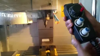 fijación del cero pieza fresadora cnc fanuc oi mate