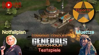 Nukleare Notfallpläne | Notfallplan vs Muettze | Command and Conquer Stunde Null | Testspiele