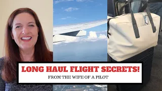 Long Haul Flight Tips While Flying Coach: From a Pilot's Wife