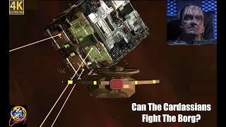 Cardassian Fleet VS TACTICAL CUBE - Borg Star Trek Ship Battles - Bridge Commander