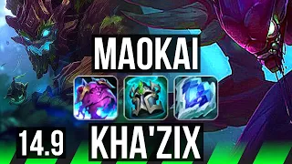 MAOKAI vs KHA'ZIX (JGL) | 3/1/16 | TR Master | 14.9