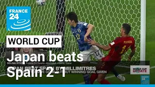 Japan beats Spain 2-1 as both teams advance at World Cup • FRANCE 24 English