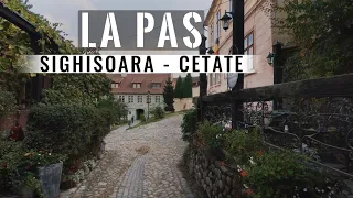 La Pas prin Sighisoara, cetatea nefiltrata/Walking Schäßburg, inside the Walled Old Town
