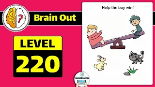 Brain Out Level 220 (Updated) Answer and Walkthrough